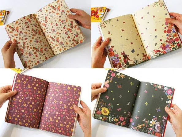 Handbound Agenda Nathalie Lete Small Pink