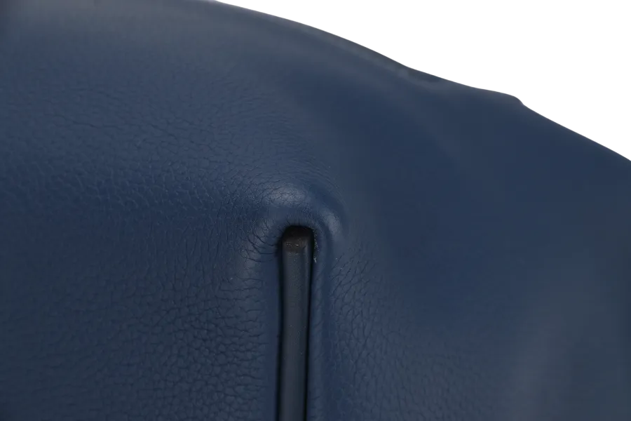 HERMES 24-24 29CM DEEP BLUE TAURILLON MAURICE VEAU SWIFT LEATHER GOLD HARDWARE STAMP Z (2021)  WITH STRAP, DUST COVER AND BOX