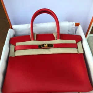 Hermès Birkin 30 Rouge Tomate Epsom Gold Hardware GHW