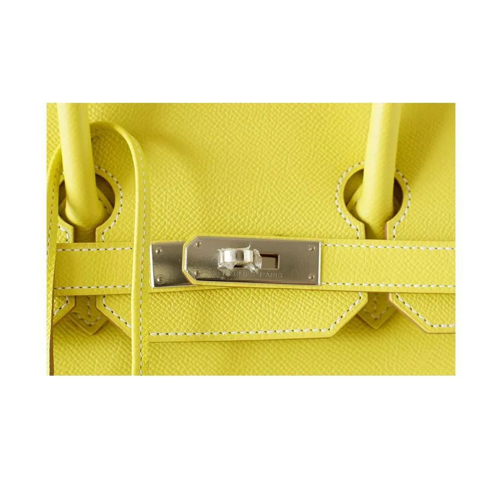 Hermès Lime Candy Series Birkin 35 Limited Edition Bag