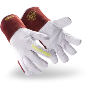 HexArmor 5058 HeatArmor, Welding Gloves, Goatskin Leather, Cut A6