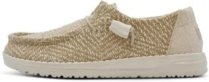 Hey Dude Wendy Woven Slip-On Zig Zag Cream