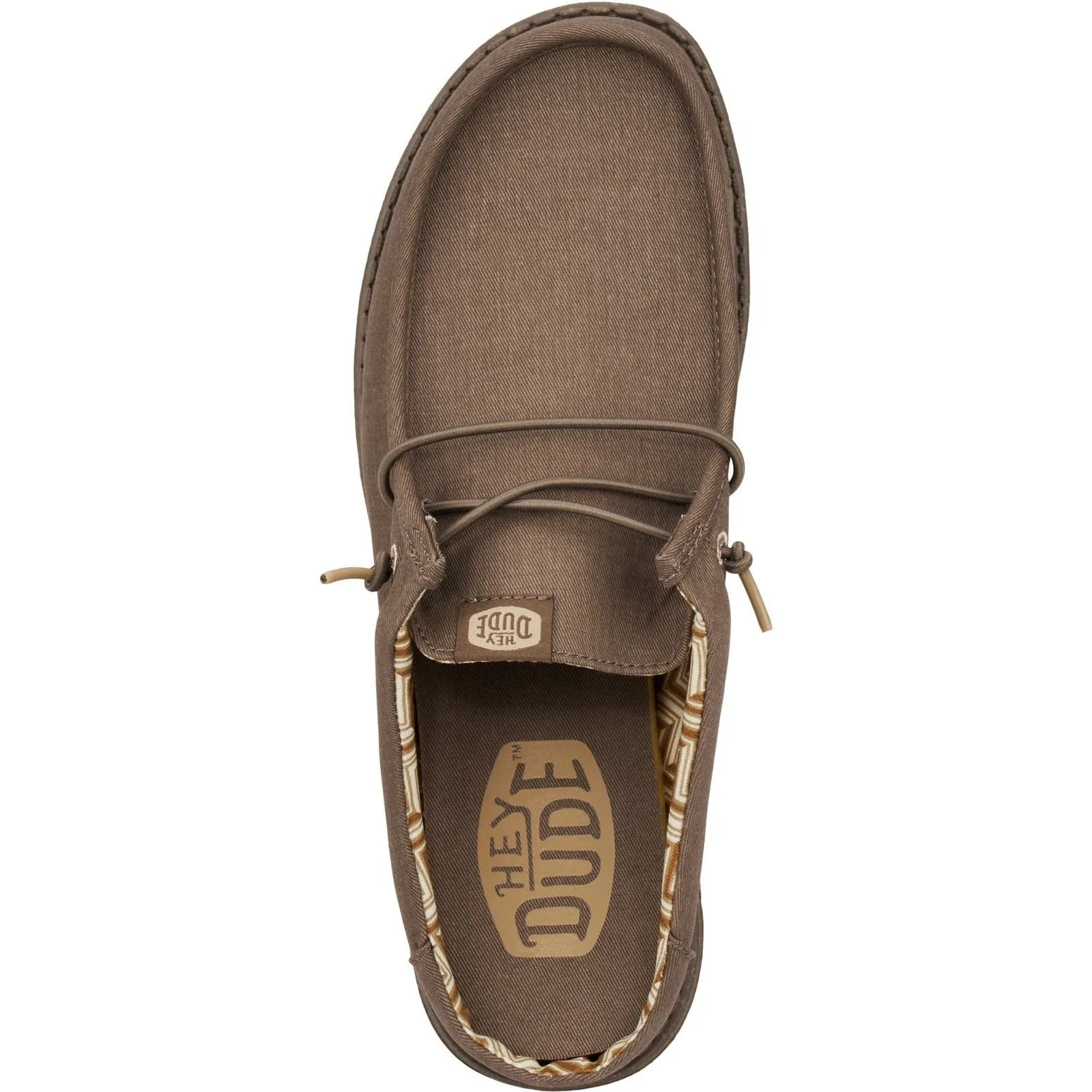 HEYDUDE Men Summer Mule - Wally Slip Canvas in Elemental Blue, 7-12 - G41293