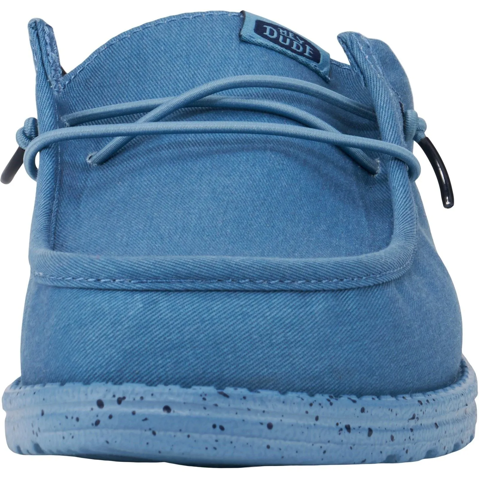 HEYDUDE Men Summer Mule - Wally Slip Canvas in Elemental Blue, 7-12 - G41293
