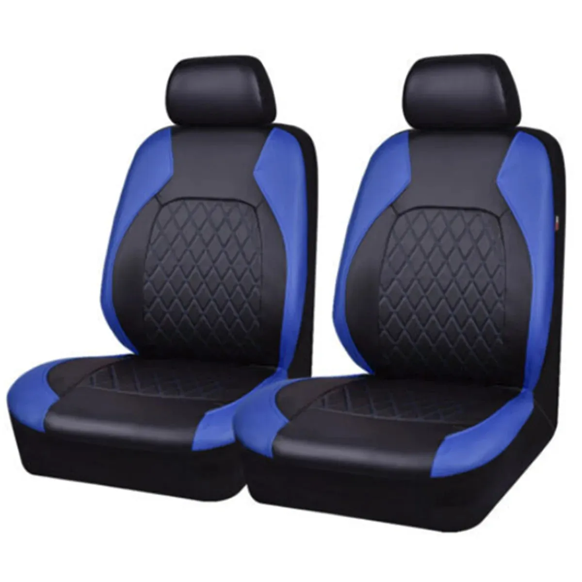 High-end pu Car Interior with Quilted Leather Thread Pressing Seat Covers
