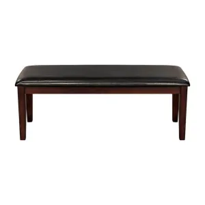 Homelegance Mantello Bench in Cherry 5547-13
