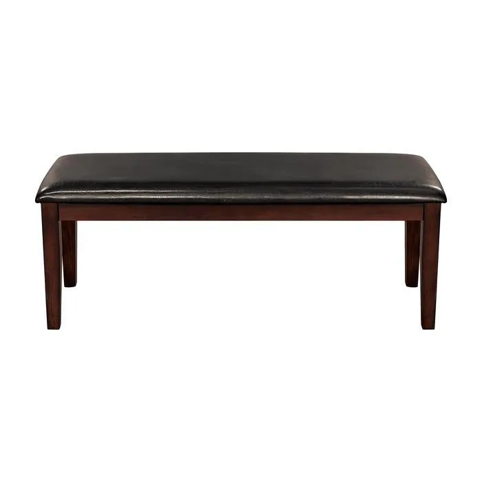 Homelegance Mantello Bench in Cherry 5547-13