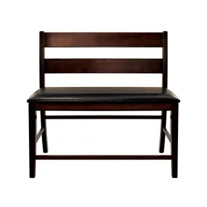 Homelegance Mantello Counter Height Bench in Cherry 5547-24BH