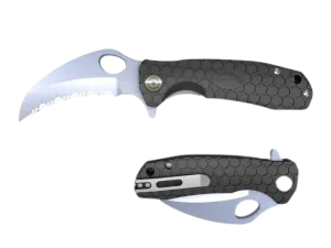 Honey Badger - Serrated Claw (8Cr13Mov)