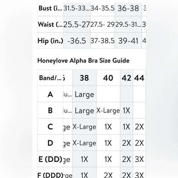 Honeylove NWOT crossover wireless bra