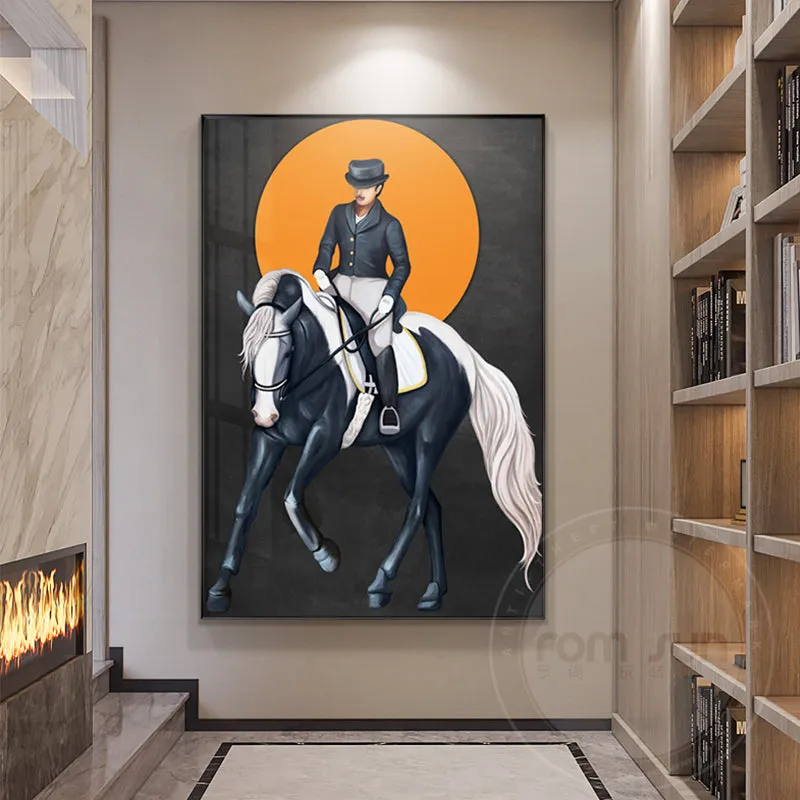 Horse riding Wall Art