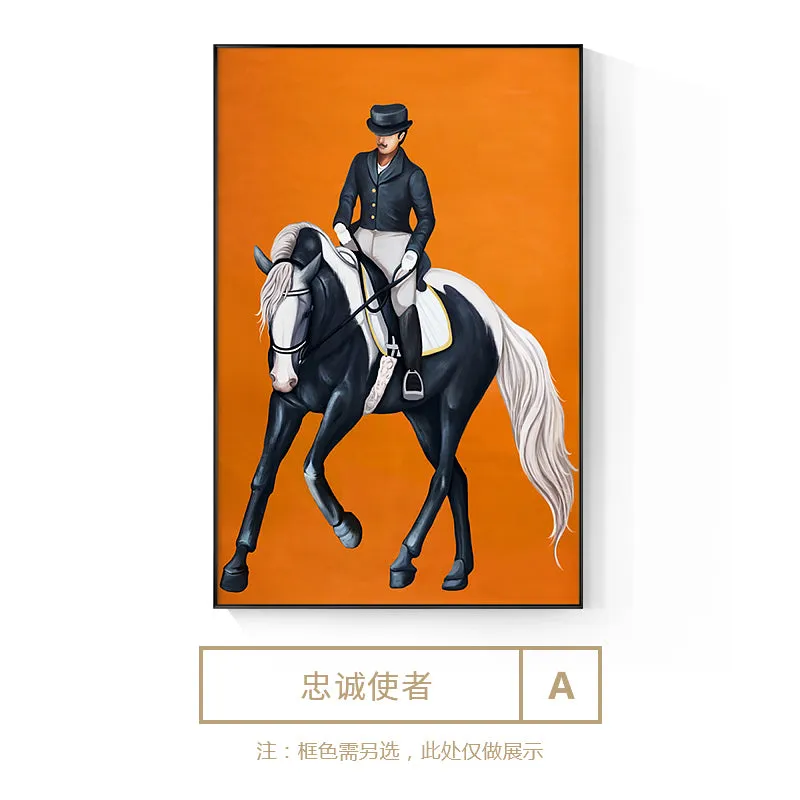 Horse riding Wall Art
