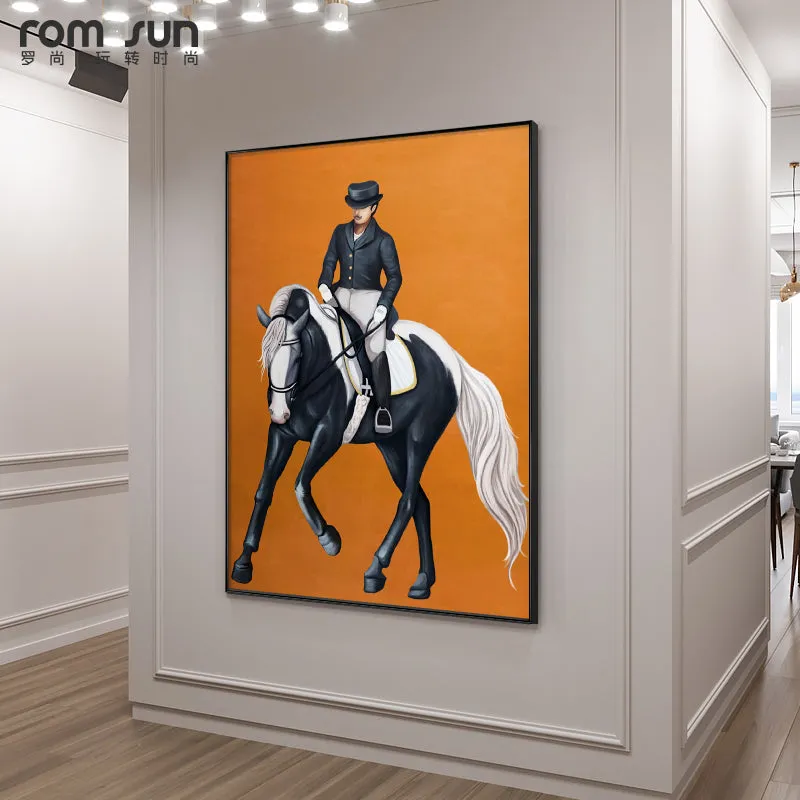Horse riding Wall Art
