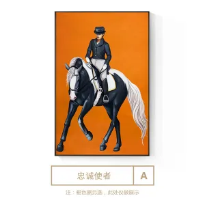 Horse riding Wall Art