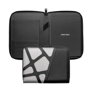 HUGO BOSS HTM308B-Conference folder A5 Craft Chrome