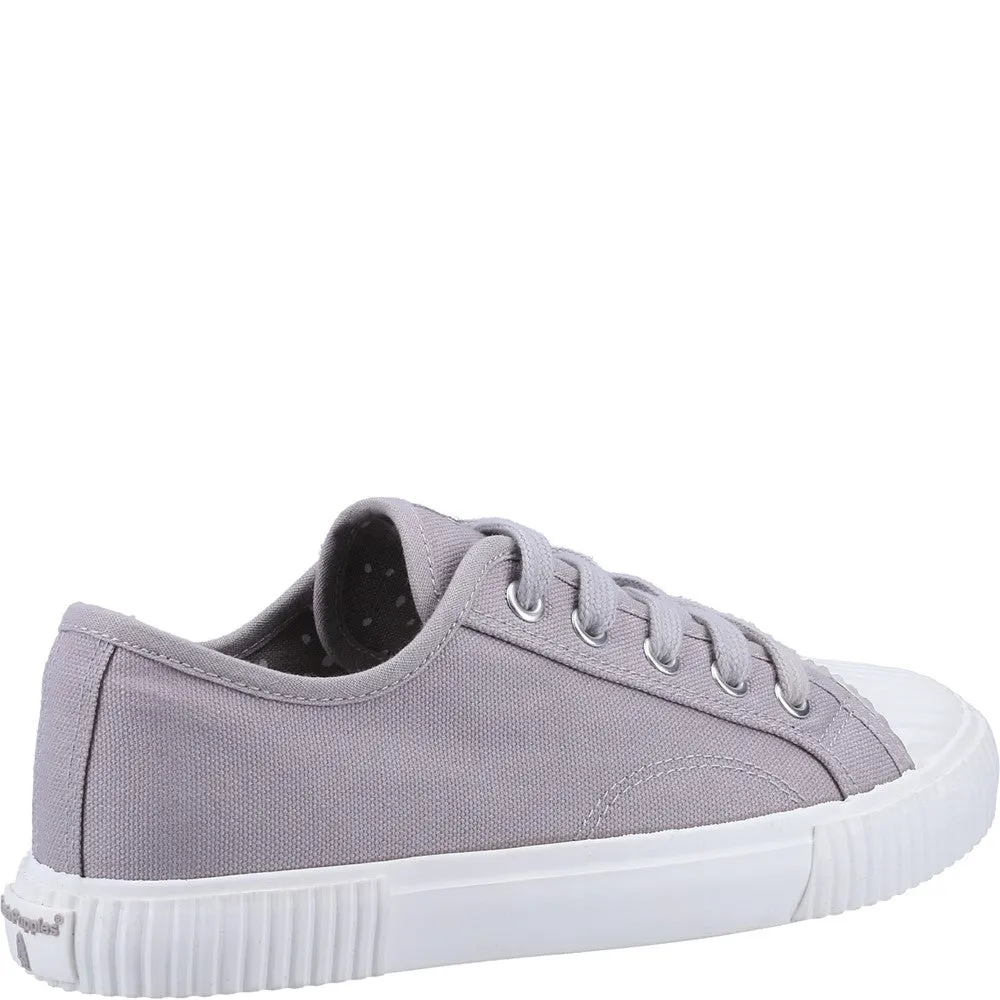 Hush Puppies Brooke Canvas Trainer