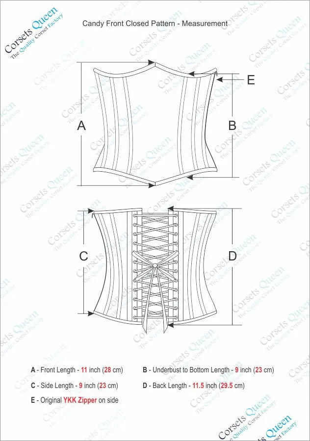Jillian Underbust Corset