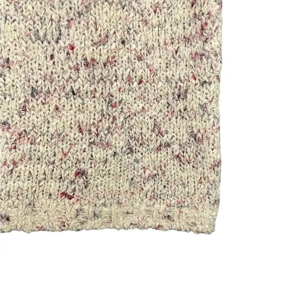 J.Jill Pure Jill Slub Textured Short Sleeve Sweater Cotton Slub Yarn NWT