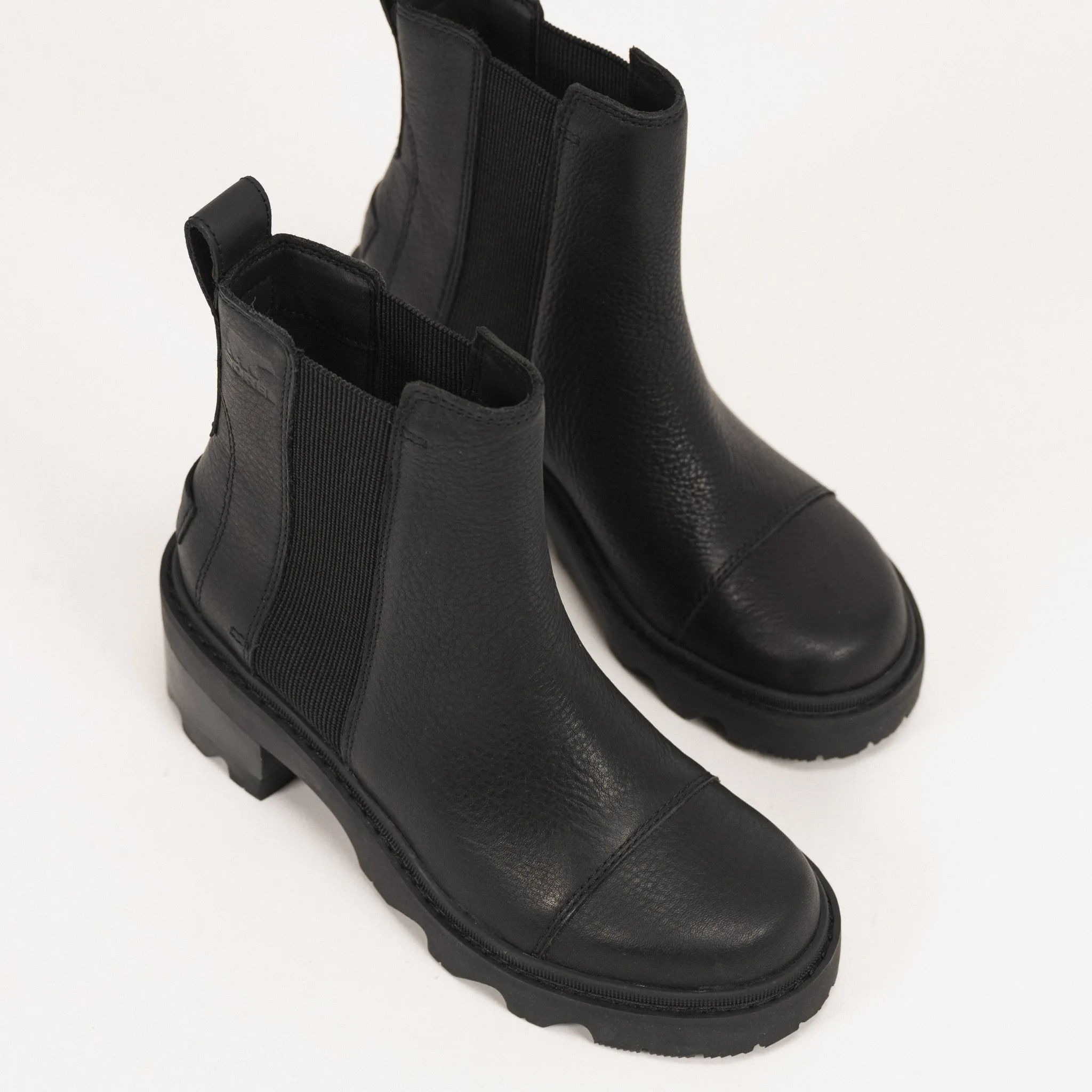 JOAN NOW CHELSEA - BLACK - LEATHER