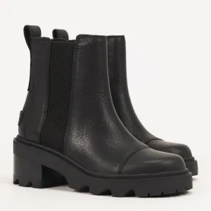 JOAN NOW CHELSEA - BLACK - LEATHER