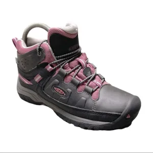 KEEN Targhee III Waterproof Hiking Shoe Size 3 Black/Pink