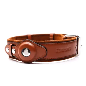 Keepaws™ Vegan Leather AirTag Collar