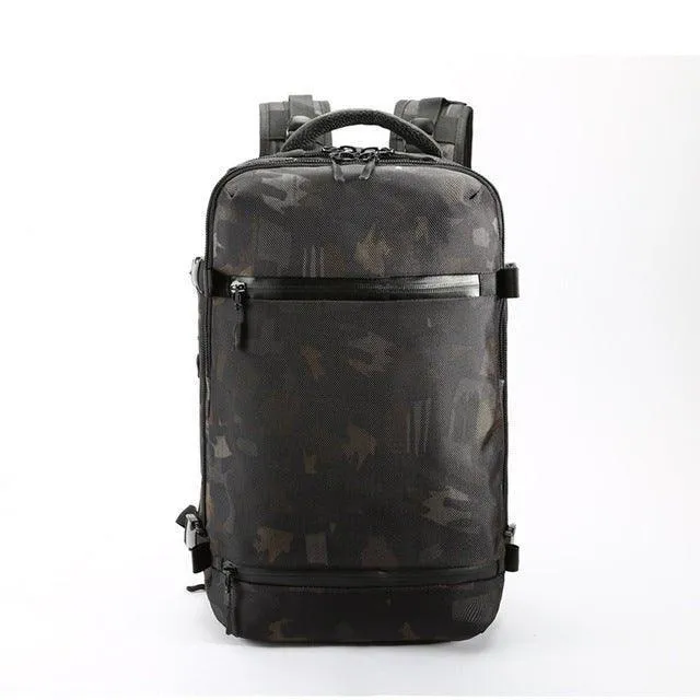 Large Men Laptop Backpack with USB Port Anti Theft