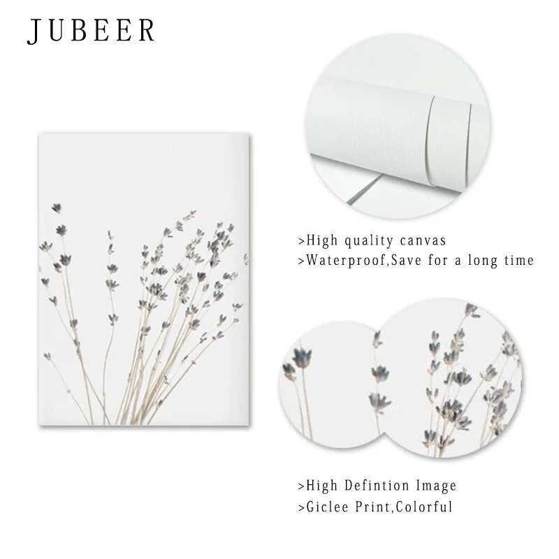 Lavender Eucalyptus Posters Botanical Wall Art