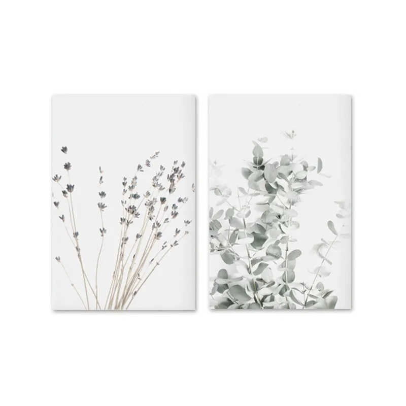 Lavender Eucalyptus Posters Botanical Wall Art
