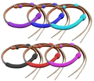 LEATHER  HAND WHIP WITH NYLON HANDLE