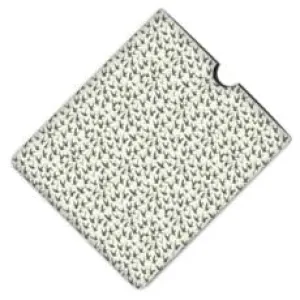 Leather iPad Case: Bird By Bird, Clay