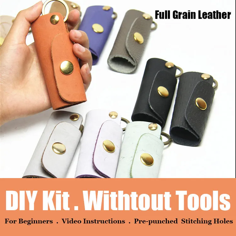 Leather Key Holder Kit DIY Leather Key Organizers Kit DIY Leather Projects DIY Leather Kit