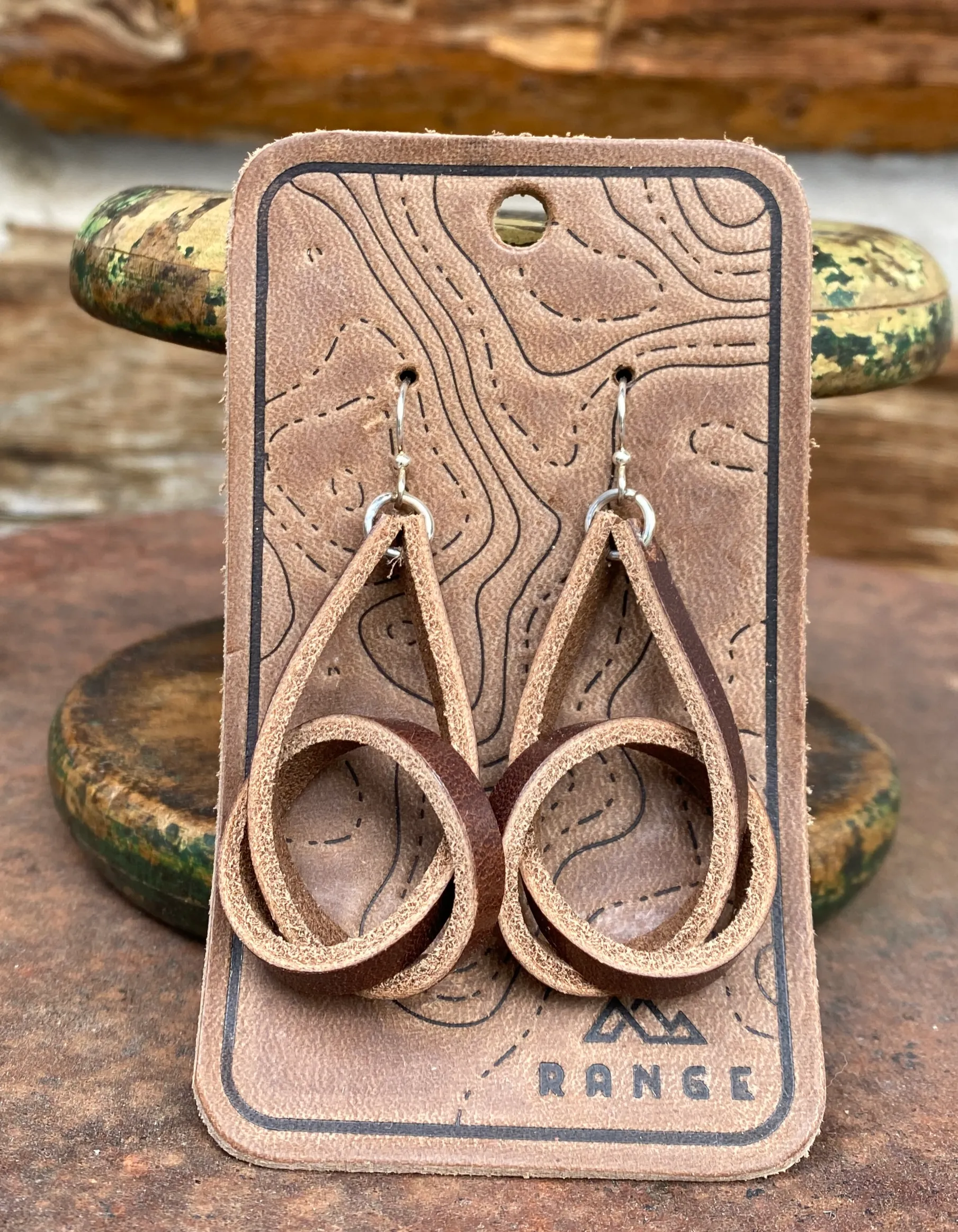 Leather Knot Earrings (More Colors)