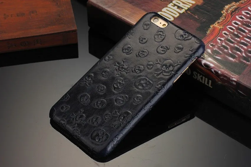 Leather Skull iPhone Case