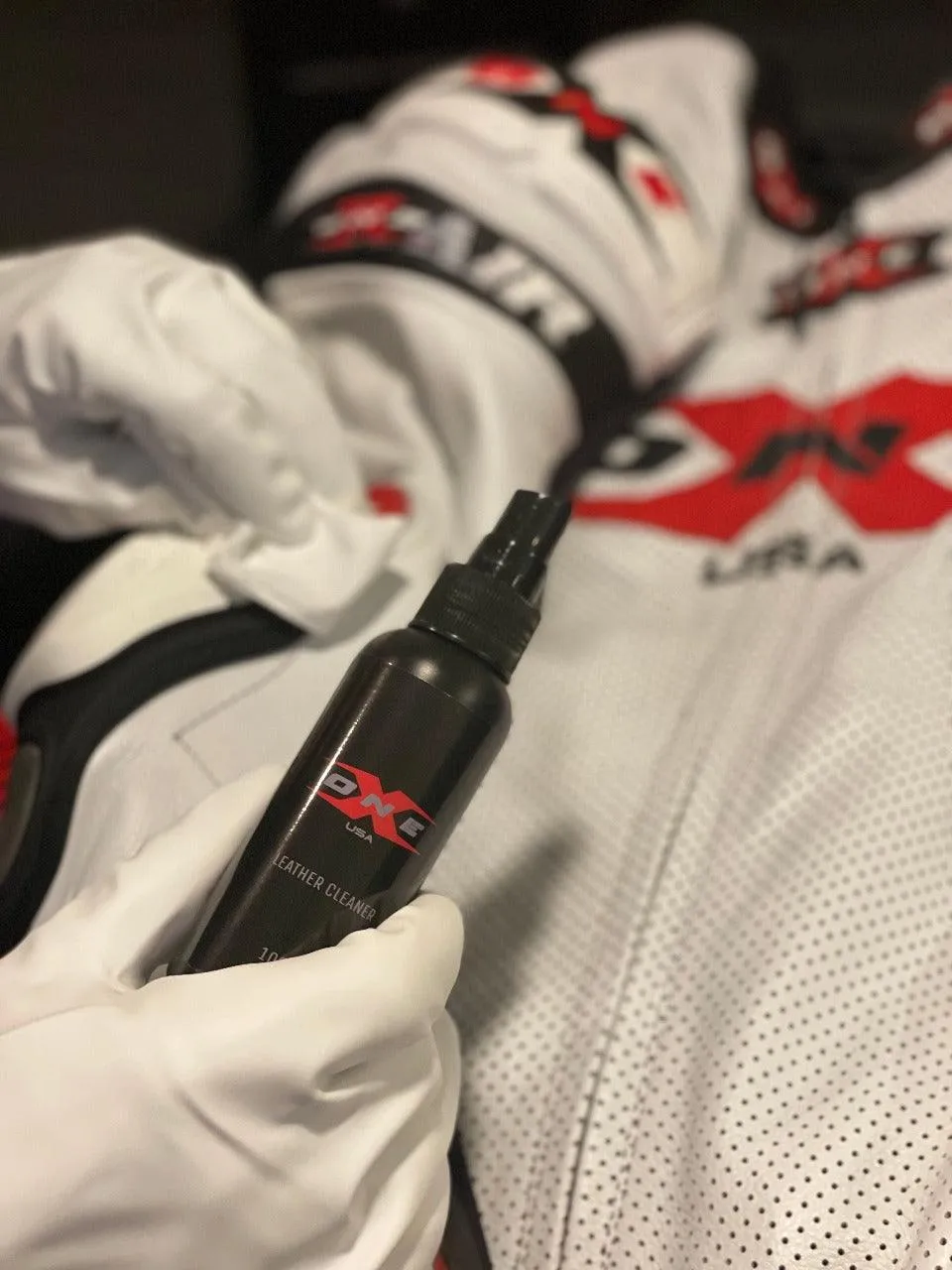 Leather Suit Cleaning and Conditioning Service