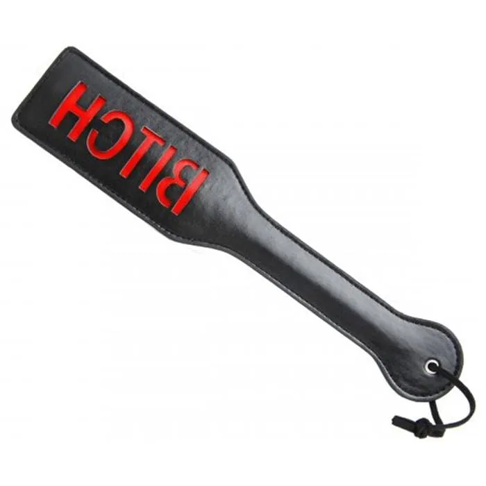 Leather Word Paddles "12"