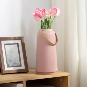 LIDO Vase - Matte Pink 11"