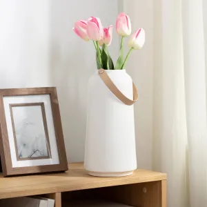 LIDO Vase - Matte White 11"