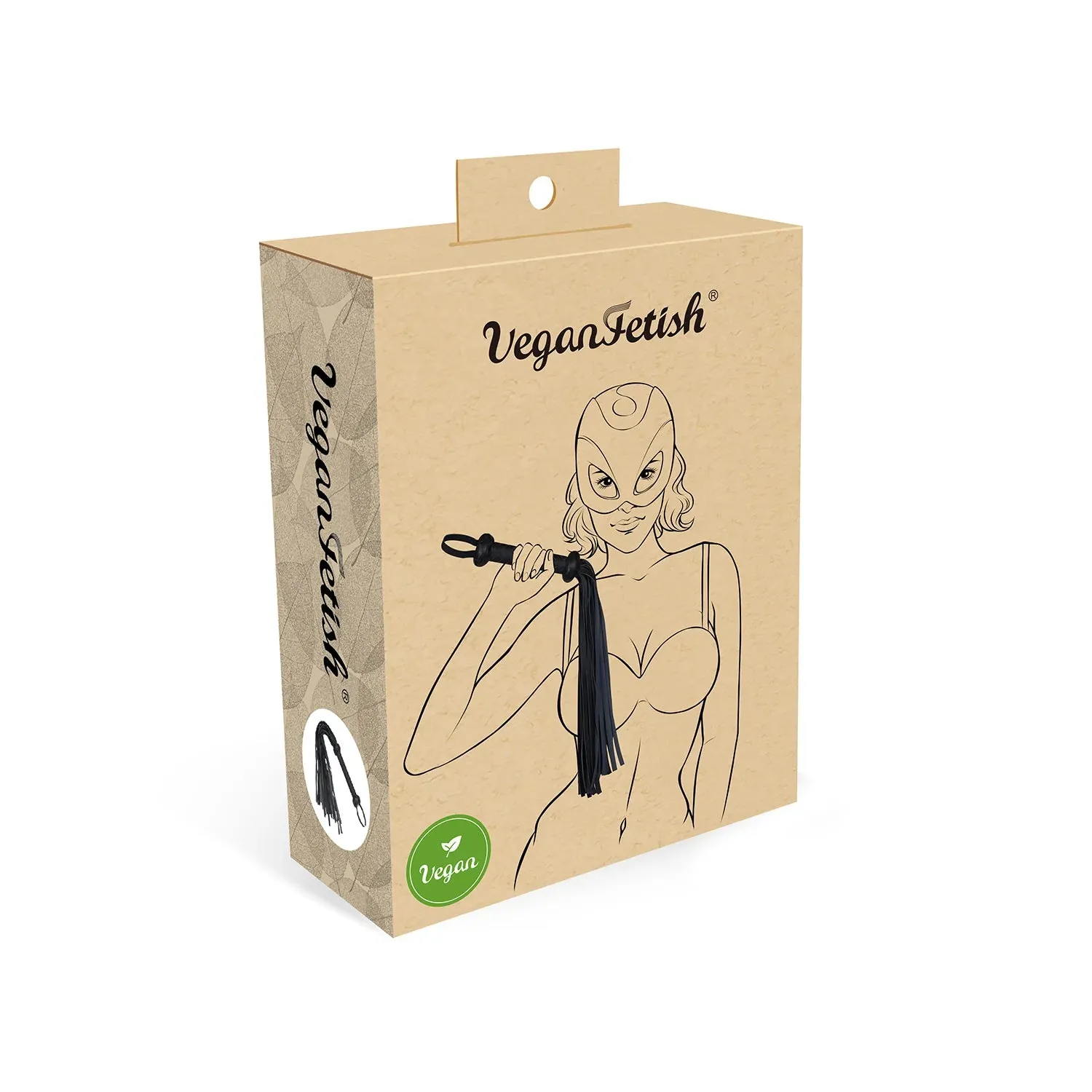 Liebe Seele - Vegan Fetish - Korte Flogger - Zwart