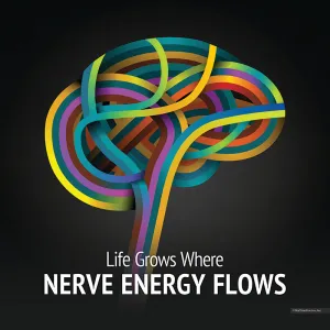 Life Grows Where Nerve Energy Flows