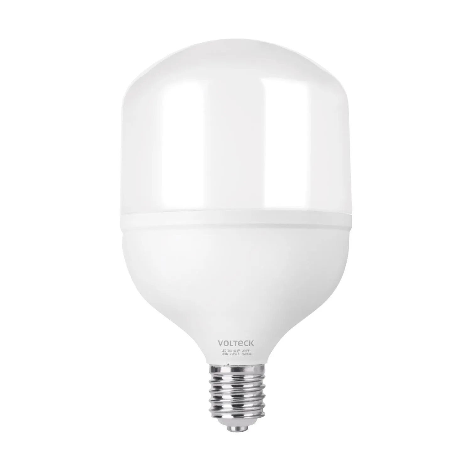 Lámpara de alta potencia 60 W E39, luz de día, Volteck 48078