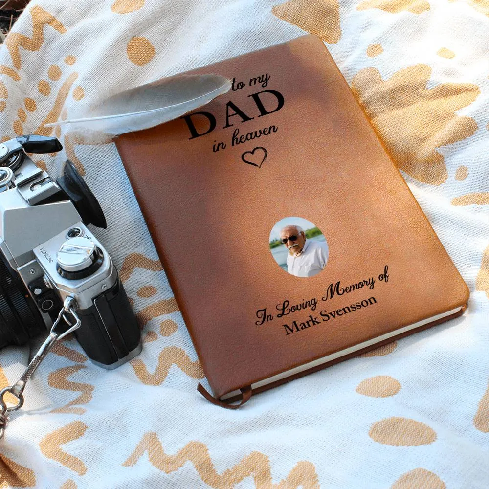 Loss of Father Grief Journal, Letters to Dad in Heaven, Dad Memorial Gift, Loss of Father Gift, Dad Remembrance Gift