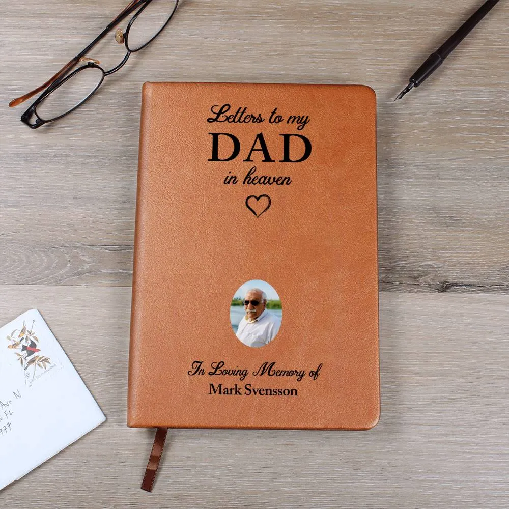 Loss of Father Grief Journal, Letters to Dad in Heaven, Dad Memorial Gift, Loss of Father Gift, Dad Remembrance Gift