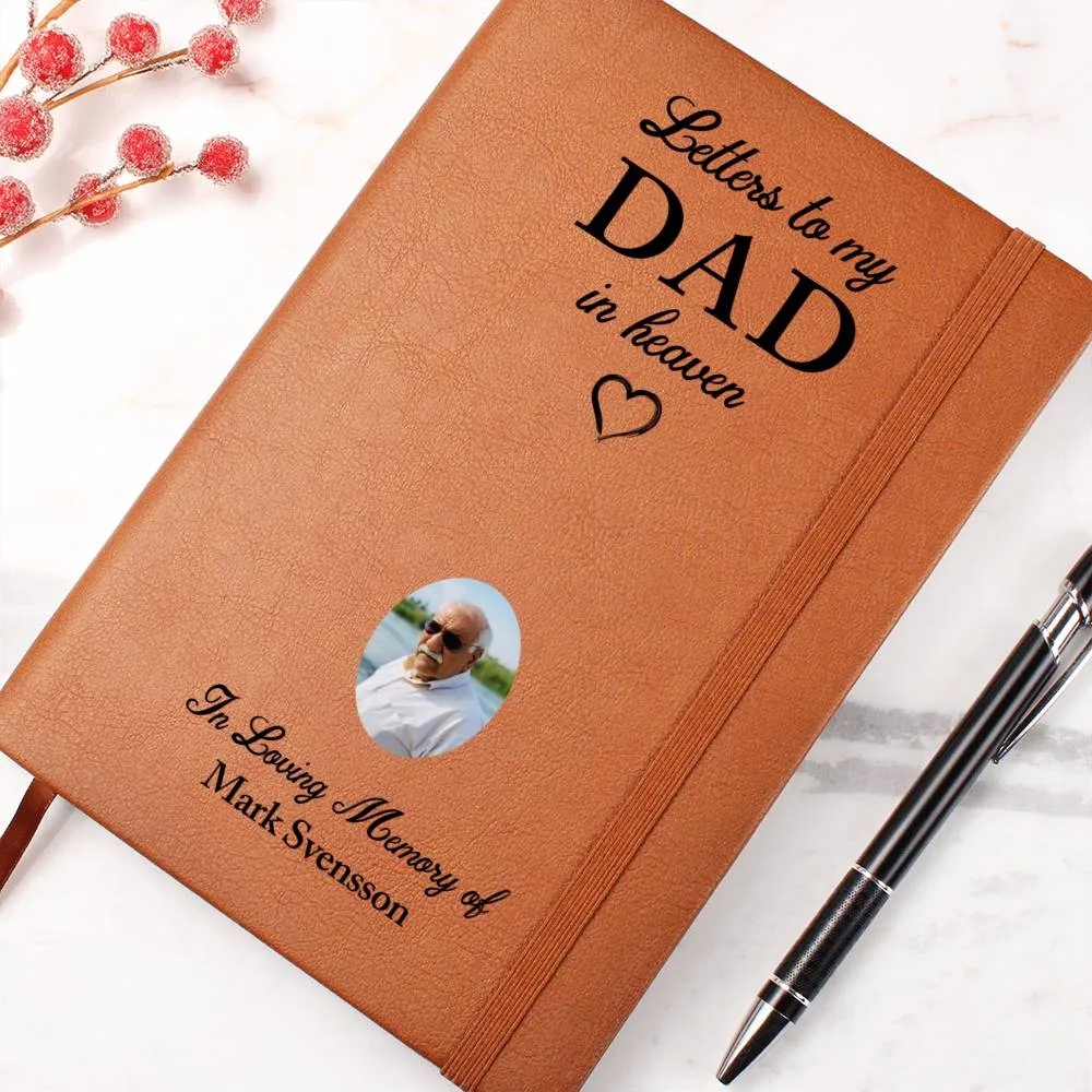 Loss of Father Grief Journal, Letters to Dad in Heaven, Dad Memorial Gift, Loss of Father Gift, Dad Remembrance Gift