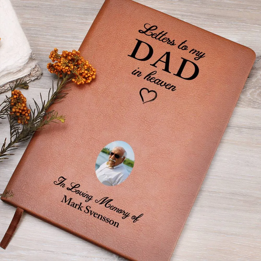 Loss of Father Grief Journal, Letters to Dad in Heaven, Dad Memorial Gift, Loss of Father Gift, Dad Remembrance Gift