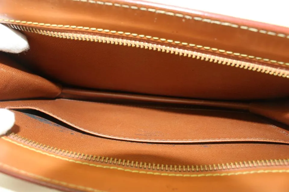 Louis Vuitton Brown Epi Leather Pochette Homme Clutch Bag 47lvs723