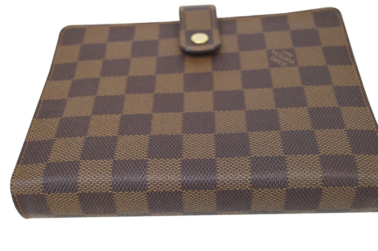 LOUIS VUITTON Damier Ebene Agenda MM Day Planner Cover