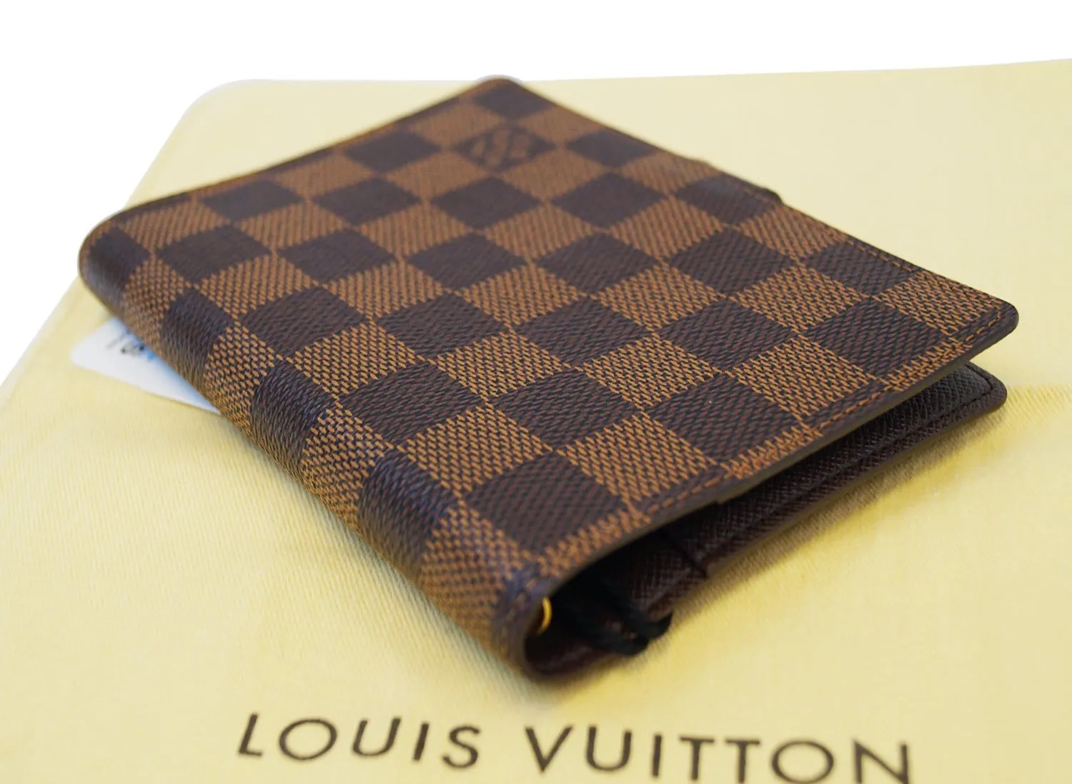 LOUIS VUITTON Damier Ebene Agenda PM Day Planner Cover