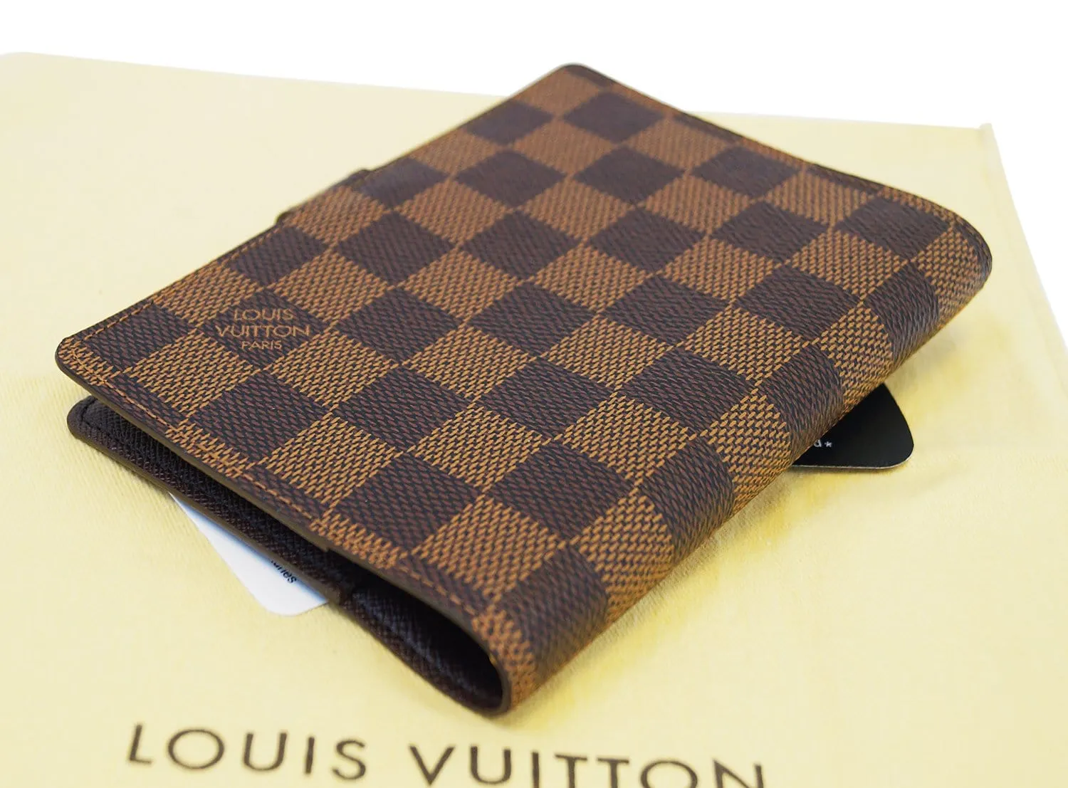 LOUIS VUITTON Damier Ebene Agenda PM Day Planner Cover