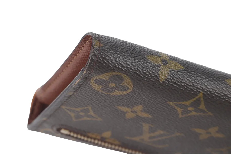 LOUIS VUITTON EUGENIE WALLET MONOGRAM WITH DUST COVER AND BOX
